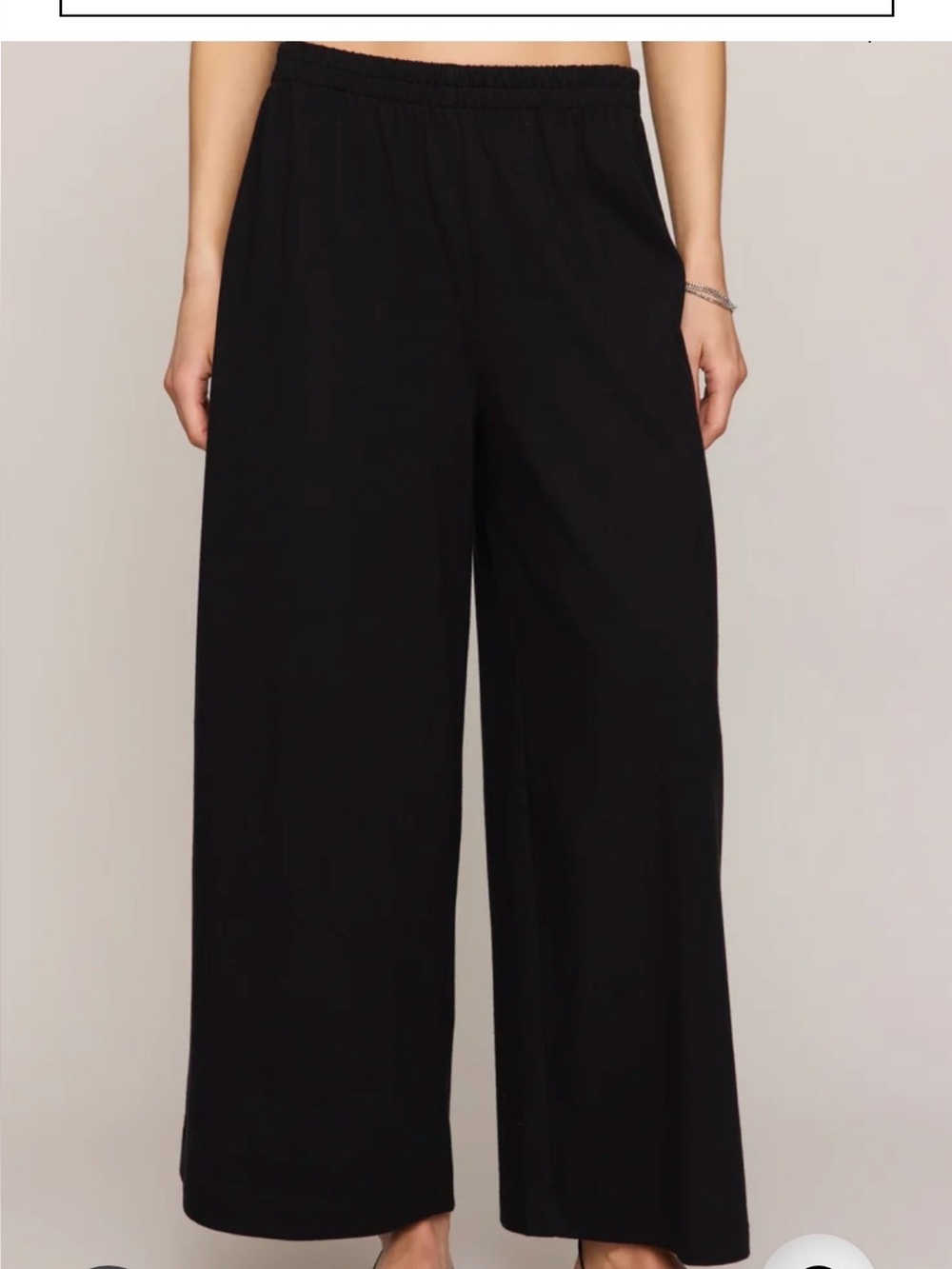 Z Supply Black Scout Jersey Pant - S